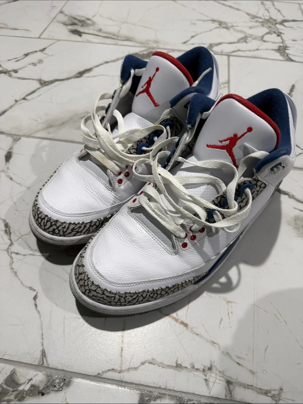 Jordan Retro 3 True Blue - Men’s Sneakers